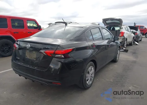 2022 Nissan Versa 1.6 S Xtronic Cvt z USA, uszkodzony, nr VIN 3N1CN8DV4NL843084